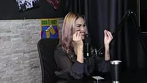 kyra sex gets scared during anal prolapse scene in sheer red lingerie