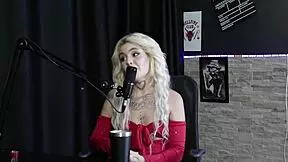 kyra sex gets scared during anal prolapse scene in sheer red lingerie