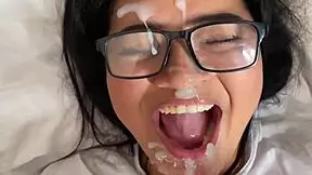 Teen 18+ Compilation of Intense Blowjobs and Messy Facial Cumshots