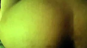 A latina mature woman takes a young bbc up her ass in interracial anal action.