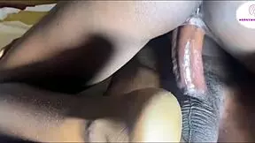 a petty girl is shock seeing big cock enter her sweet pussy see full part on red