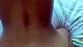 Moaning with pleasure, I just love getting fucked hard. Can't stop craving that big cock!