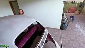 I saw the old guy in the car getting blown by young girl