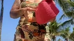 Guy Slaps My Ass On Beach, Pulls Out Dick, I Suck It