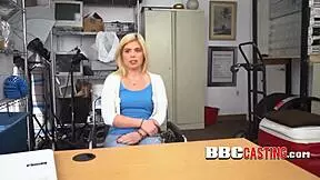 Blonde chubby petite 18+ shows the best blowjob and doggystyle 😍