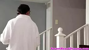 amateur lesbian licks ginger's natural body in intimate session