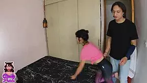 Training Outside, A Tall Guy Teaches Me Cardio, And I Accept His Offer