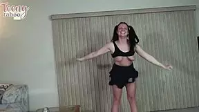 Cheerleader Daisy Garcia bangs coach Seth Brogan to join the squad