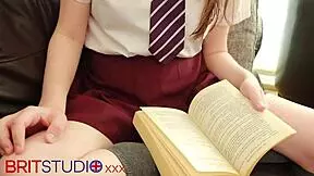 You Fuck The 18 Year Old Baby Sitter! Blue Eyes Girl Next Door In Pantyhose Uniform