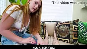 xsmall 18+ sis - ginger gratitude pounding stepsis - harper red