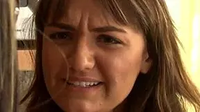 horny stepdaughter gets jizzed on in reality fetish