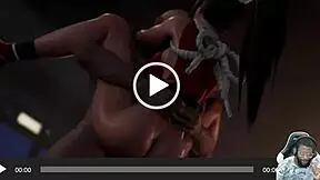 Fat ass Mai fucks bald pussy Nemia, Haruka sucks dildo