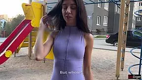 i stretched her tight asshole after yoga