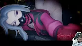 Fat ass Mai fucks bald pussy Nemia, Haruka sucks dildo