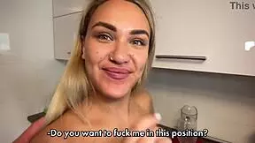 Romantic Breakfast Turns Into A Dirty Fuck.