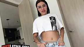 Watch This Big Ass Latina Stepdaughter Ride Her Stepdaddy's Monster Cock in POV Cowgirl