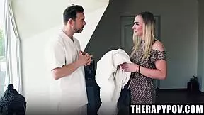 jenny wild gets her pussy ready for erik everhard's hardcore taboo fuck with big ass