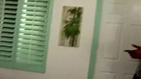 white teen getting fucked while dad works?