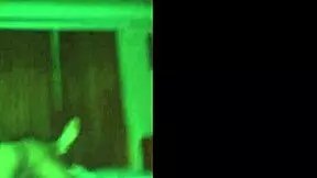 Karina enjoys time with two young men