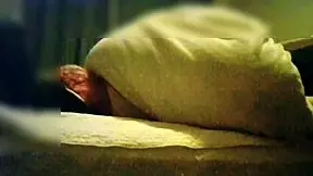 Wife seduces in red lingerie 😘