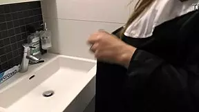 Wow, shy teen 18+ nun angelina brill takes bbc creampie in interview!