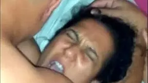 Karina enjoys time with two young men