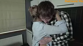 Mature Step Mommy Fucked Through Panties By Friend!