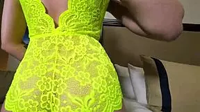 kat knife models two very sexy lingerie sets for us