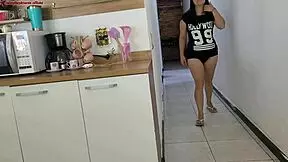 Risky Sex with Husband’s Friend While He’s in Bathroom, Almost Caught