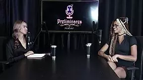 Naomi Campos dominates in sheer red lingerie compilation.