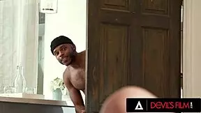 Nymphomaniac Wife Has Threesome With Neighbor And Hubby, Gets Pussy Fucked