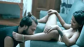 Sexy indian wife is desperate for sex satisfaction from her husbands friend