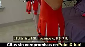 Omg, I caught my stepbro creamin’ his sister’s pussy, like, what even?! Didn’t expect this mess with Spanish subs!