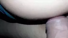 Teen hijastra lets padrastro eat her cumshot 😈