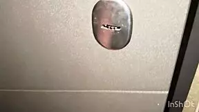 Driver fucks my wife while she's stuck on the sofa