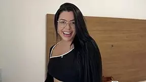 Brazilian Brunette Real Estate Agent Gets Creampied in POV Apartment Tour