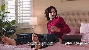 Natalie Brooks Catches Boyfriend Jerking Into Condom, Feels Jealous