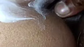 desi indian bhabhi says 'fuck my ass hard' during anal sex with screaming and close up