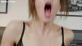 French skinny starlet Alba Lala loves her butthole fucked hard, oh yeah!