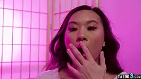 Taboo3 com - Big boobed shemales Erica Cherry and Eva Maxim dominate petite 18+ Asian