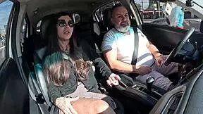 Nikatsu Joins Ride and Proves She's Anal Queen with Squirt in Public Brazilian POV