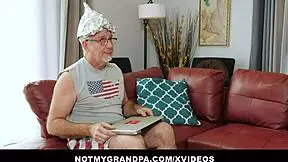 Big Tits Teen Wife Feels Intense Pleasure From Grumpy Old Man's Fuck