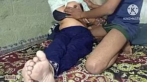 Step sister fingered in dorm by step brother