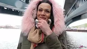 German scout bangs teen from Berlin street directly