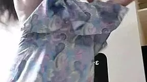 Are you naked in the locker room? Show those tits!