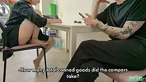 Is fucking better than studying? Tutor seduces young student with dirty talk