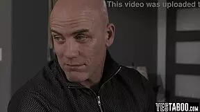 Wow! Protective Stepdad Removes Stepdaughter's Chastity Belt for Intense Bent-Over Action and Wild Riding!