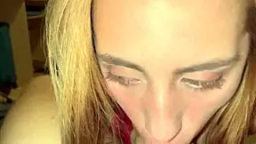 Hot teen 18+ Pornellia takes deepthroat facefuck like a pro.