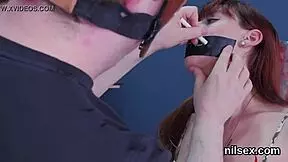 Hot teen is brought in for awkward anal treatment