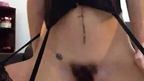 hot petite rides dildo to orgasm 😍